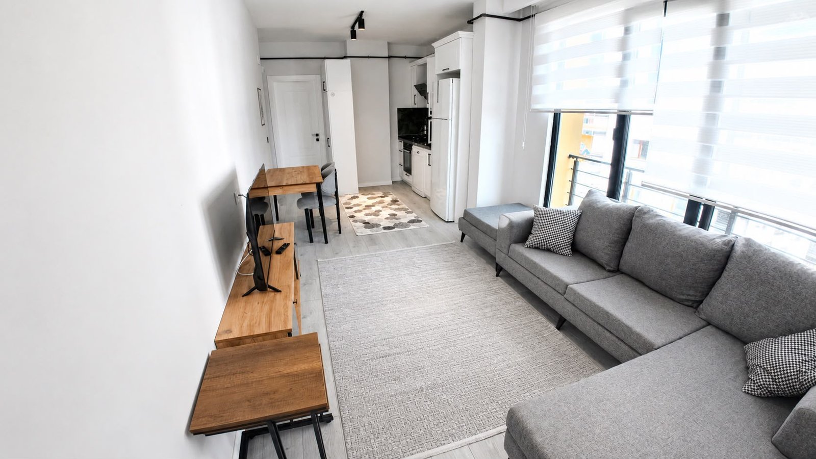 Ayçil House Atakum modern günlük kiralık daire salonu