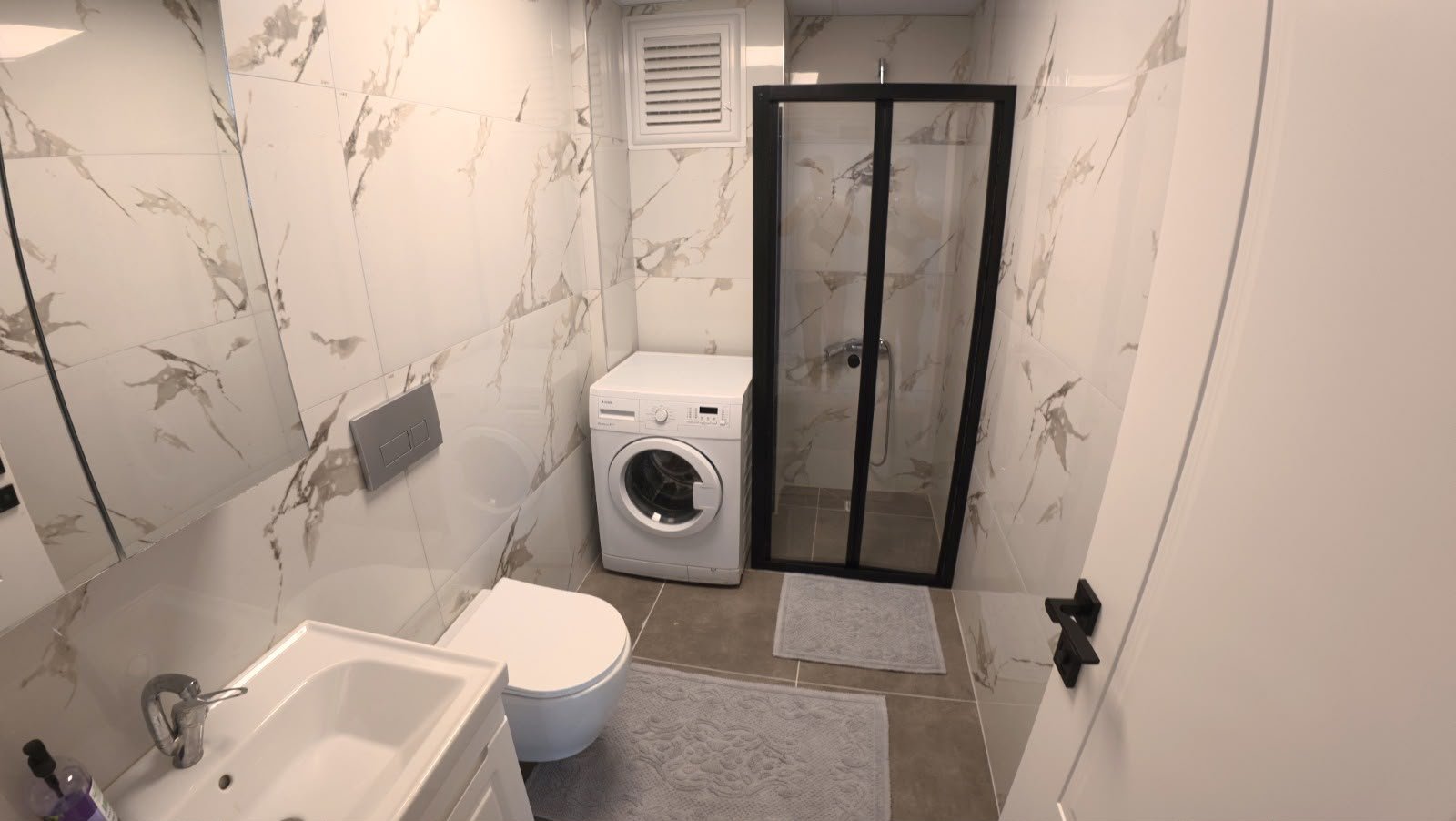 Ayçil House açık mutfak ve salon